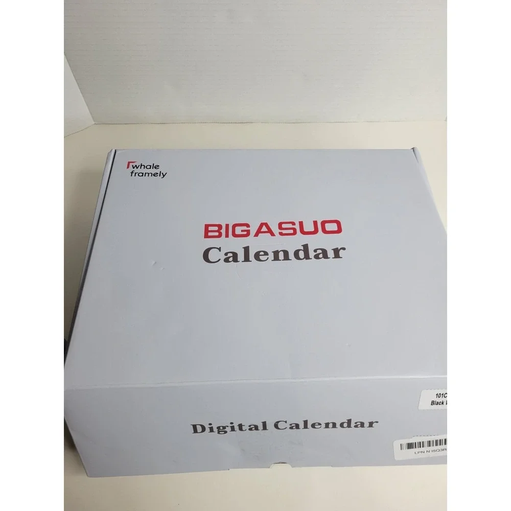 BIGASUO 10.1 Digital Calendar, Smart Touchscreen Interactive Display, Electro...